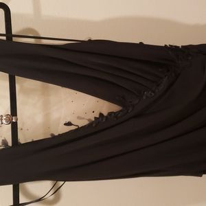 Black cocktail dress